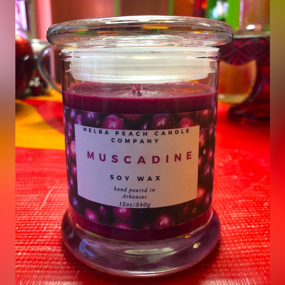Muscadine Soywax Candle 12oz